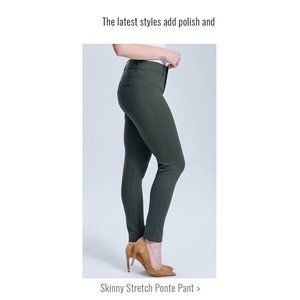 Seven Jeans Skinny Stretch Ponte Pant